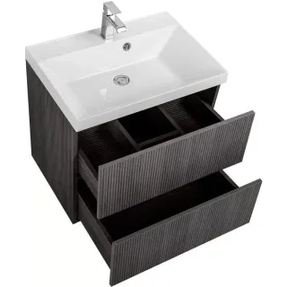 Раковина из искусственного мрамора Art&Max 60см AM-LAV-600-MR-FА